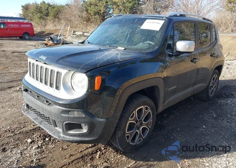 2015 Jeep Renegade Limited from USA, damaged, VIN ZACCJBDT0FPB55446